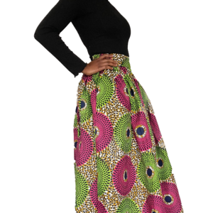 Gathered Maxi Skirt